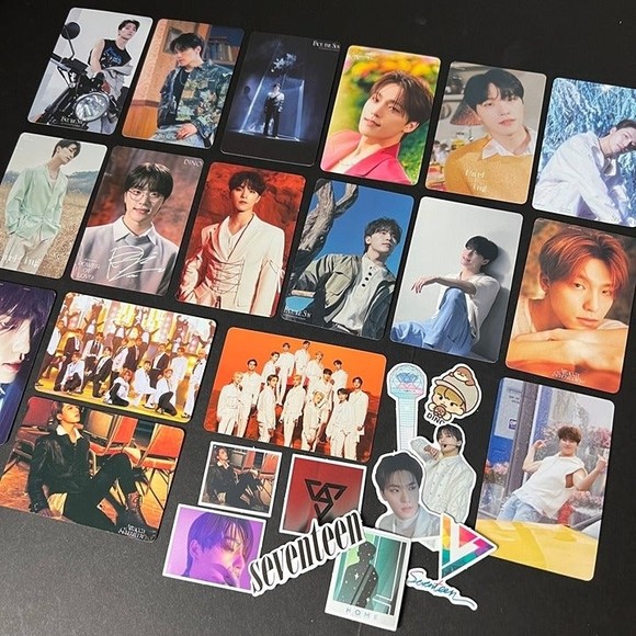 Seventeen Photocards 17 DINO Lee Chan KPOP Set Bias Pack Unofficial Cards Carats - Picture 2 of 5